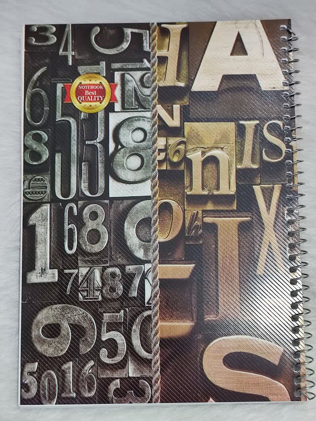 دفتر 50 برگ زبان 4 خط